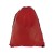 Druuk trekkoord tas, rood