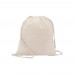 Dravis drawstring bag, beige