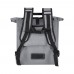 Deiry RPET bicycle backpack, grey