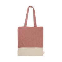 Konti katoenen shopper, rood