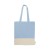 Konti katoenen shopper, blauw