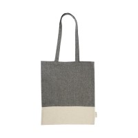 Konti katoenen shopper, zwart