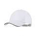 Aaron RPET baseball cap, white
