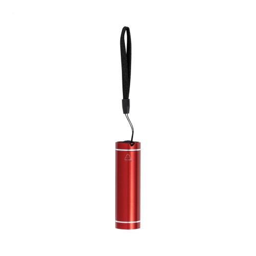 Alurex Taschenlampe, rot