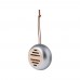 Aloid wireless speaker, silver