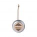 Aloid wireless speaker, silver