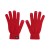 Retouch RPET touch screen gloves, red