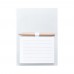Pecfri magnetic notepad, white