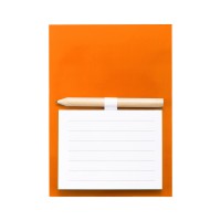 Pecfri magnetic notepad, orange