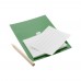 Pecfri magnetic notepad, green