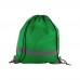 Vidraw reflective drawstring bag, green Vidraw reflective drawstring bag, green