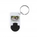 Trolex trolley coin keyring, black