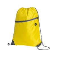 Coprus trekkoord tas, geel
