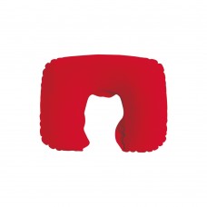 Inflight pillow, red