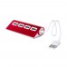 Wudge USB hub, rood