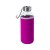 Ganga glazen fles, fuchsia