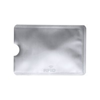 Allux credit card holder, silver