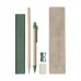 Monoli stationery set, green