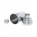 Aviation cocktail shaker, zilver