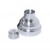 Aviation cocktail shaker, zilver