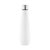 Klossip stainless steel bottle, white