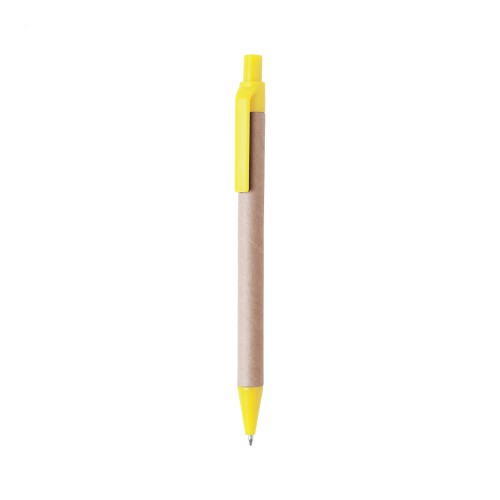 Papper ballpoint pen, yellow