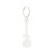 Franken keyring, silver