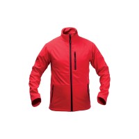 Toasta softshell jacket, red