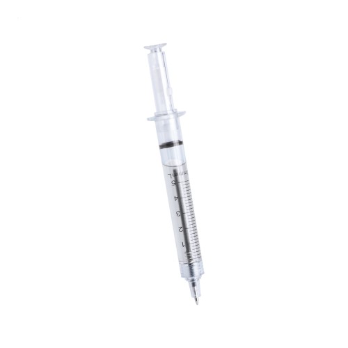 Vaccine ballpoint pen, transparent