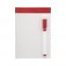 Mafri magnetisch witbord, rood Mafri magnetisch witbord, rood