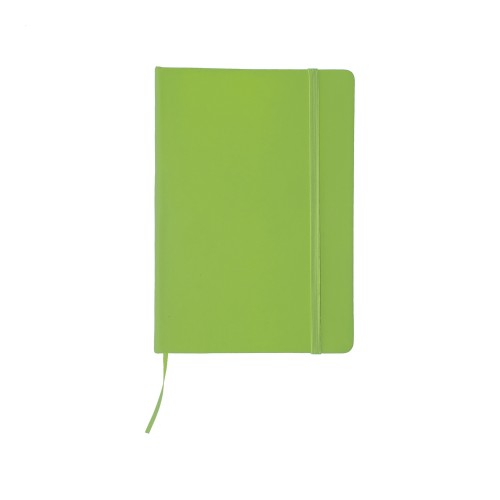 Nopuk Blank A5 notebook, lime green