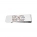 Mercur chromed money clip, silver
