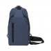 Crobud RPET crossbody bag, dark blue