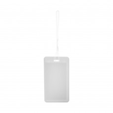 Washington luggage tag, white