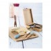 Bambusa cutting board, natural
