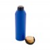 Zoboo aluminium fles, blauw