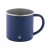 Hossa recycled stainless steel mug, blue