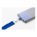 Revent Call RPET-Handyhalter-Lanyard, blau