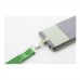 Revent Call RPET-Handyhalter-Lanyard, grün Revent Call RPET-Handyhalter-Lanyard, grün