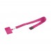 Revent Call RPET mobile holder lanyard, pink