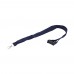 Revent RPET lanyard, dark blue