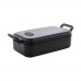 Steamo Lunchbox, schwarz Steamo Lunchbox, schwarz