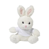 Rebunny RPET Plüschhase, weiß