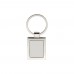 Dice sleutelhanger, zilver