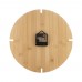 Tokei bamboo wall clock, natural