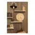 Tokei bamboo wall clock, natural