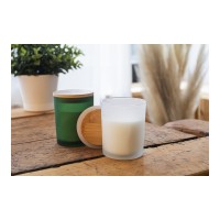 Daizu candle. pine tree, green