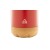 Recouver geïsoleerde fles, rood