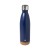 Recouver geïsoleerde fles, donker blauw