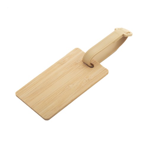 Jakarta luggage tag, natural